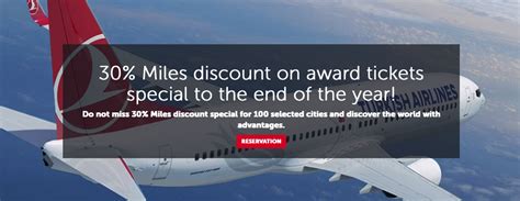 December 6 Bonus Offer Highlight Turkish Airlines Miles Smiles 30
