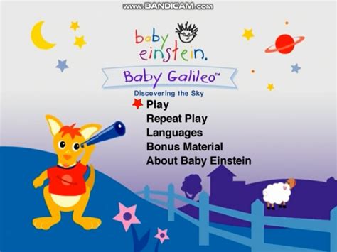 Baby Galileo Dvd Menu The True Baby Einstein Wiki Fandom