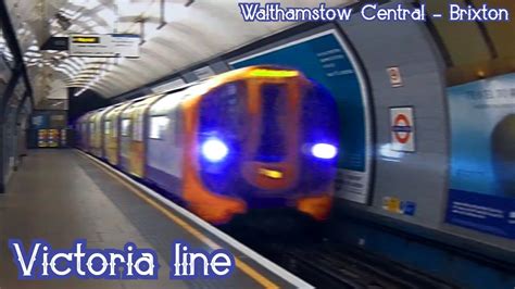 Victoria Line All The Stations London Underground Acc84 Youtube