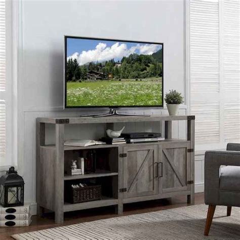33 Best Farmhouse Living Room Tv Stand Design Ideas