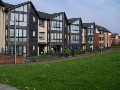 Modern Flats In Easterhouse © Stephen Sweeney Geograph Britain And