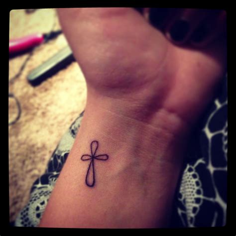 This has become a trend over the years and it means many things from being in a deep relationship with god to commitment to eternal love. Infinity cross. Infinite faith & love | tats | Pinterest