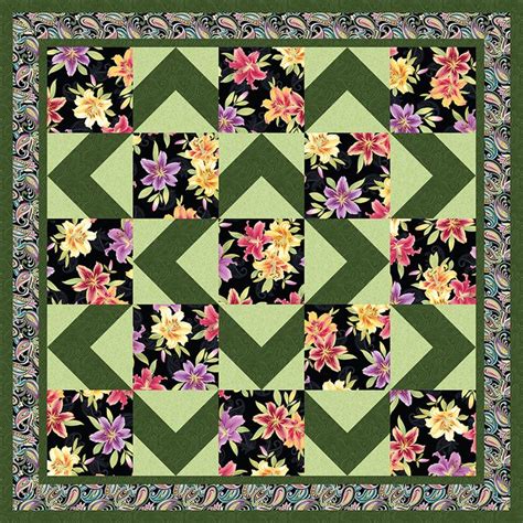 You can find all the other posts for each letter's pattern here. Walk About Kit | Large print quilt blocks, Quilting designs patterns ...