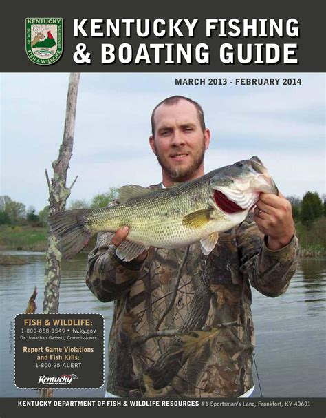And children under a certain age do not need a license. KY Fishing and Boating Guide 2013-2014 by Kentucky ...