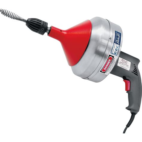 After you've turned the disposal off, keep the water running for at least 30 seconds to rinse the pipes. Electric Eel 25ft. Handheld Drill-Powered Drain Cleaner ...