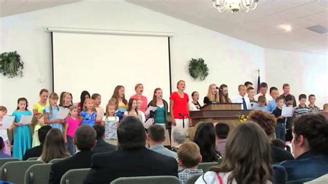 Friendship Baptist Church Childrens Choir Youtube
