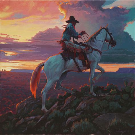 Mark Maggiori Debut Solo Exhibition “alone In The Wild” Cowboy