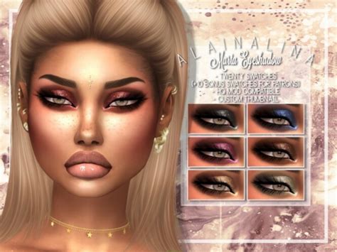 Marta Eyeshadow At Alainalina Sims 4 Updates