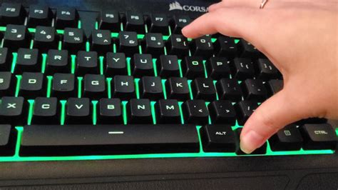 Click the start button and type control panel in the search bar. How to fix corsair K55 lights on keyboard - YouTube