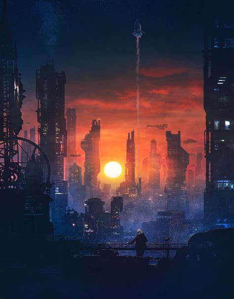 All Plus Cyberpunk City Arte Cyberpunk Futuristic