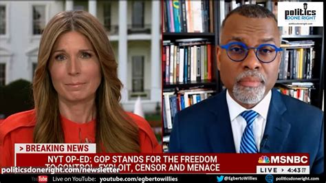 Msnbc Host Gop Is Done Being Anything Resembling Freedom