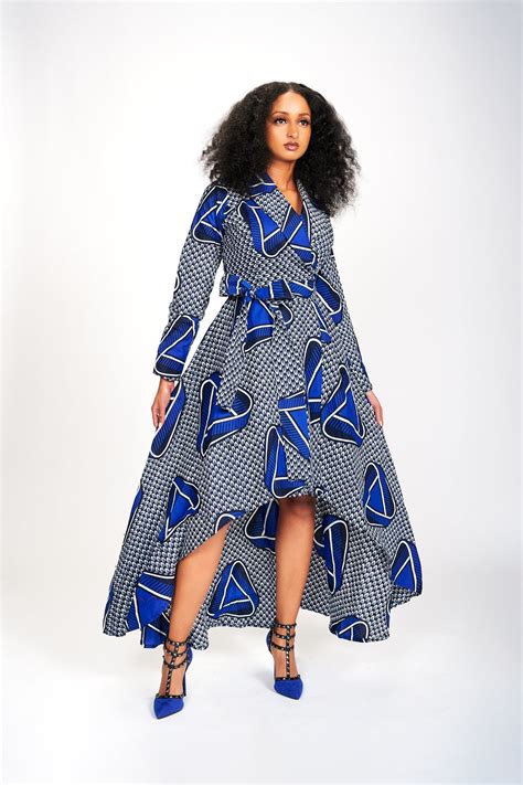Ope African Print Wrap Dress Wrap Dress Styles Ankara Wrap Dress Styles Printed Wrap Dresses