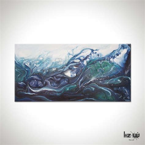 Marine Life Abstract Sea Painting Liz W Fine Art