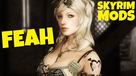 FEAH The Barbarian Beauty Sexy Skyrim Companion Mod Spotlight YouTube