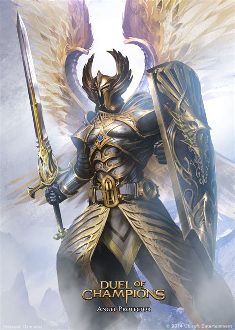 Angel Protector By Artozi On Deviantart Angel Drawing Fantasy