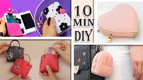 Wow Mini Diys Pouch Bag Ever 5 10 Min Making Cute Pouch And Phone Case