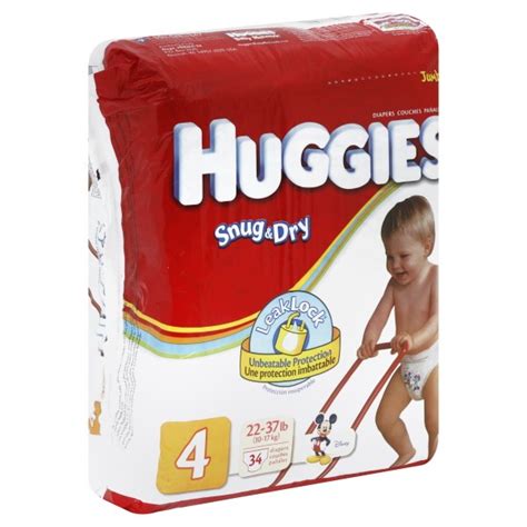 Huggies Snug And Dry Diapers Size 4 Both Jumbo Pack 22 37 Lbs
