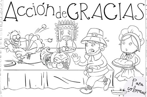 Dibujos De Acción De Gracias Actividades Para Niños Manualidades