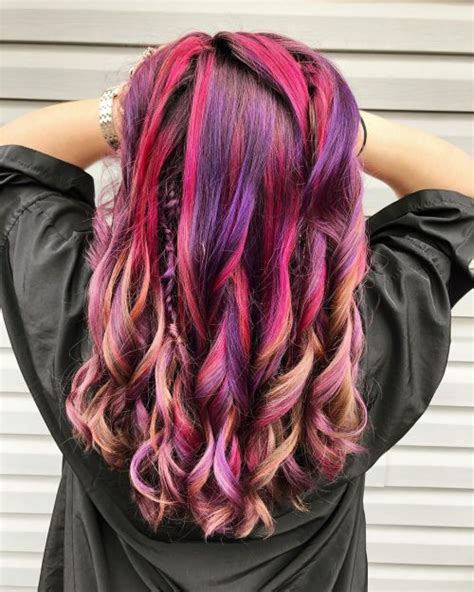15 Pink And Purple Hair Color Ideas Trending Right Now Hairstyles Vip