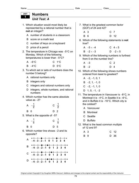 4 3 lesson 5.1 unit 5 homework answer key decide whether or not the following functions are polynomials or not. Unit 1 Test Study Guide Equations And Inequalities Answers ...