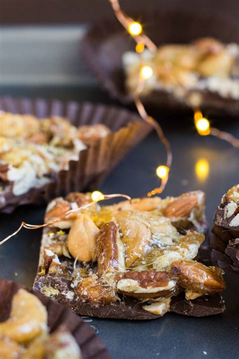Salted Caramel Nut Bark Deliciously Declassified