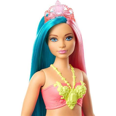 Mattel Barbie Mermaid Doll Pink And Blue Hair Variant