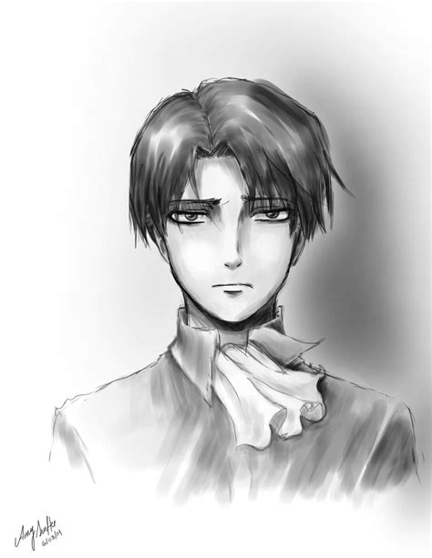 Levi Ackerman Sketch By Sunhee2244 On Deviantart