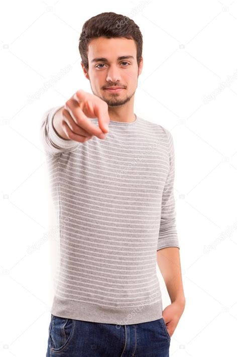 Man Pointing Stock Photo By ©hsfelix 39073557