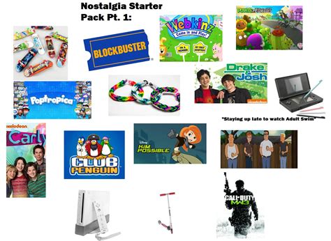 Nostalgia Starter Pack Rstarterpacks