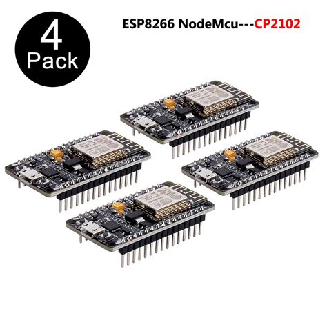 Esp8266 Nodemcu Esp8266 Module 4pcsesp 12e Nodemcu Lua Cp2102