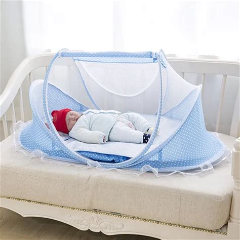 Baby Crib Free Installation Foldable Baby Mosquito Net Baby Room Decor