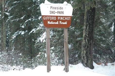 Ford Pinchot National Forest Snow Report 121 The Columbian