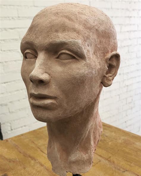Man Head Clay Ivanlarrasculptor Ivan Larra Sculptor Facebook