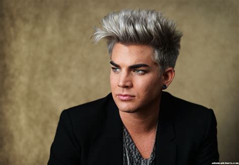 Adam Going Gray New Hair Colors Adam Lambert American Idol White Hair New Album Pop Star