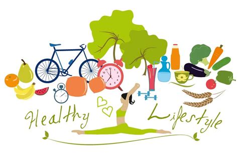 Healthy lifestyle concept | Pre-Designed Illustrator Graphics ...