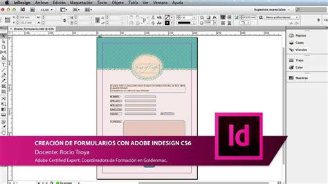 If your issue occurs when exporting to pdf from indesign to acrobat standard, pro, or pro extended, try printing to adobe pdf printer. Formulario interactivo con Adobe Indesign CS6 - YouTube