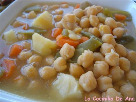 Cocido De Garbanzos Receta Petitchef