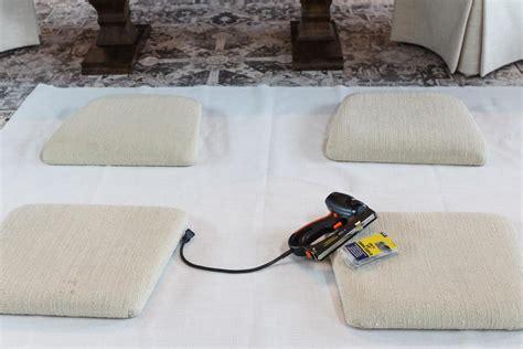 How to Recover Chair Cushions the Easy Way - The Lived-in Look