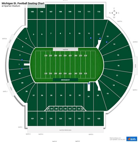 Row Michigan Stadium Seating Chart