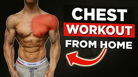 Min Home Chest Shoulders Workout No Equipment Bodyweight Workout Fraser Wilson