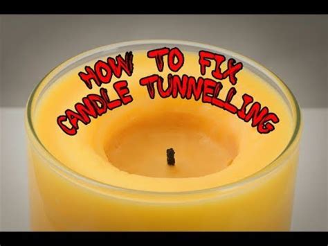 Sinkholes are places where the ground has collapsed into an opening formed underground. How to fix candle tunnelling ( no foil ) - YouTube