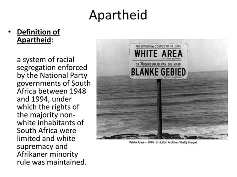 Apartheid Definition Apartheid Definition In The Republic Of South