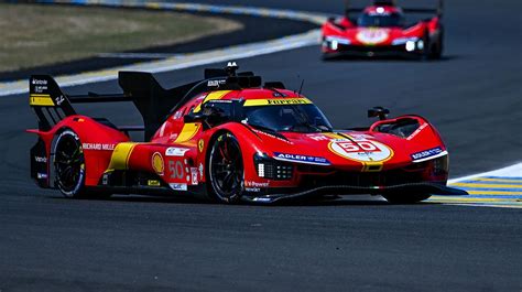 Ferrari 499p Prima E Seconda In Qualifica A Le Mans