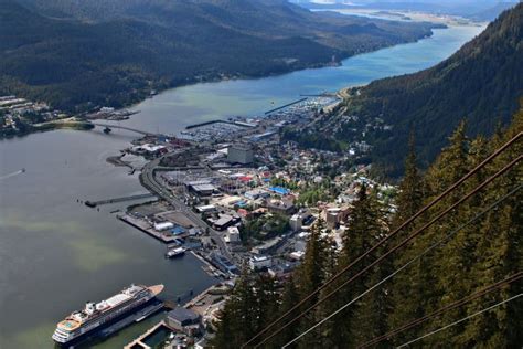 Juneau The Capital Of Alaska Stock Photo Image Of Floes Float