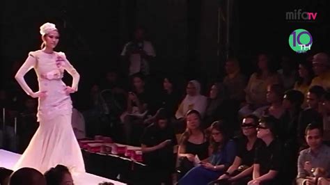 nazreen idris malaysia fashion show wedding dresses collection 2011 youtube