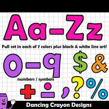 The english alphabet consists of 26 letters. Alphabet Letters Clip Art | Bulletin Board Letters and ...