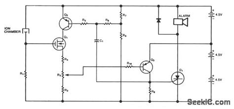Amplitude detection a passive detector was used because the amplitude of the signal is now big enough to. SMOKE_DETECTOR_2 - Measuring_and_Test_Circuit - Circuit ...