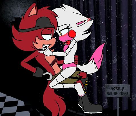 Pin By Aaron Lewis On Foxy And Mangle Foxy And Mangle Anime Version