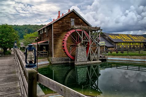 Grist Mills And Covered Bridges On Behance