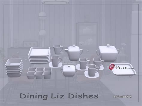 The Sims Resource Dining Liz Dishes
